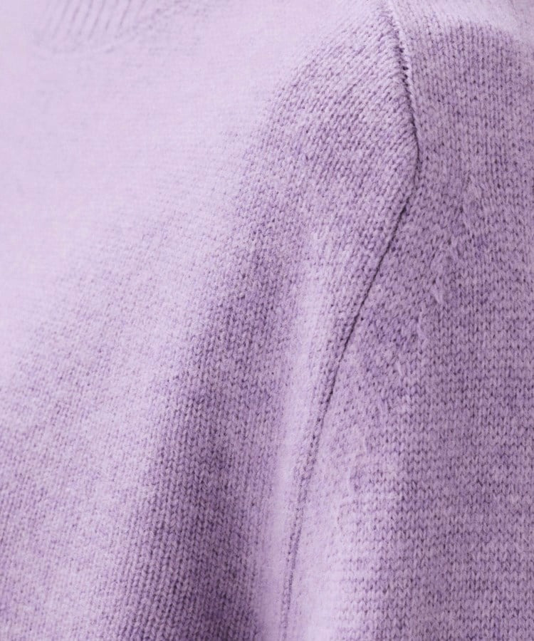 【8色展開/リラクシー】ウールカシミヤ ハイネックニット24