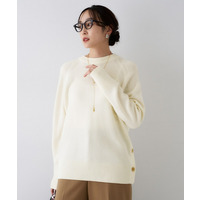 【重ね着もおすすめ/洗える】ウールカシミヤ クルーネックニット