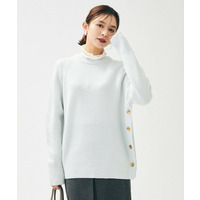 【重ね着もおすすめ/洗える】ウールカシミヤ クルーネックニット