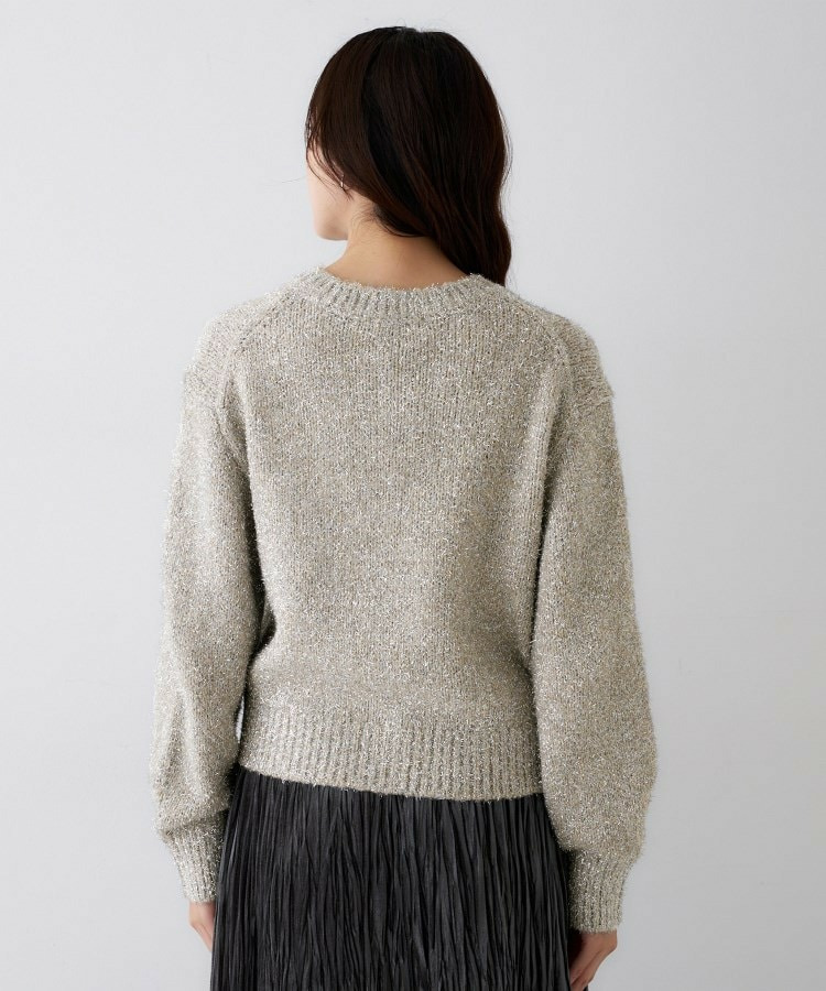 【ラメ風/着映え】ファンシーヤーン カーディガン13