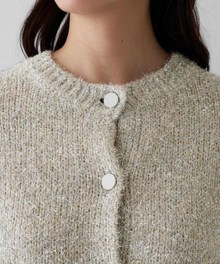 【ラメ風/着映え】ファンシーヤーン カーディガン14