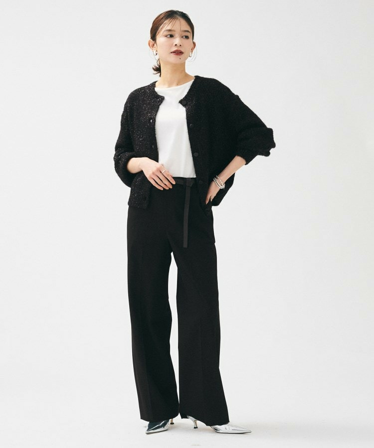 【ラメ風/着映え】ファンシーヤーン カーディガン5