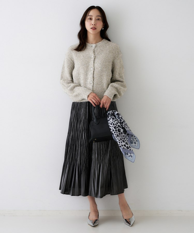 【ラメ風/着映え】ファンシーヤーン カーディガン9