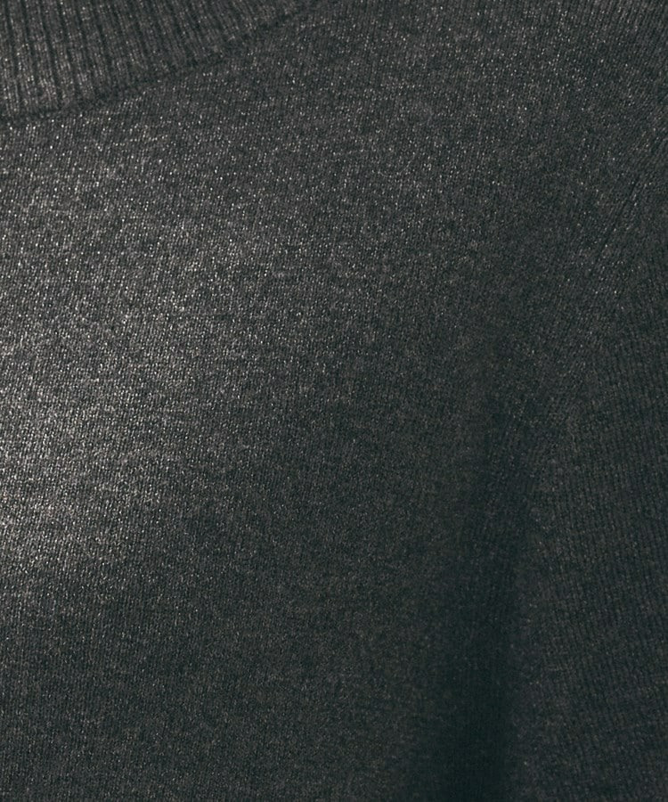 【きれいめ/程よくすっきり】ラメ入りワイドボートネックニット10