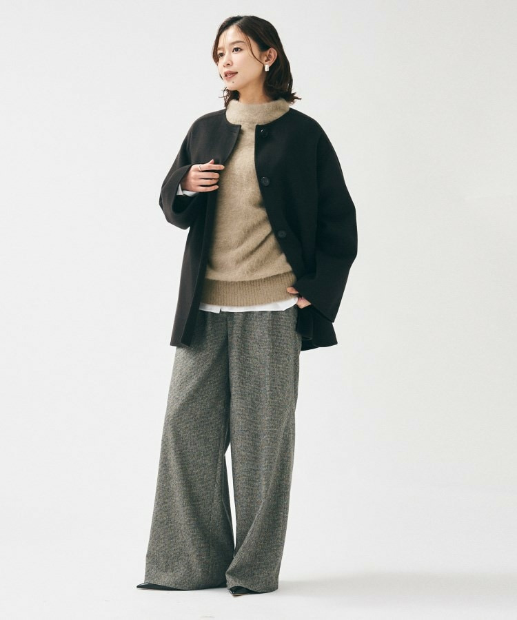 【大人な品格/ふわふわニット】フォックスカシミヤ コクーンニット14