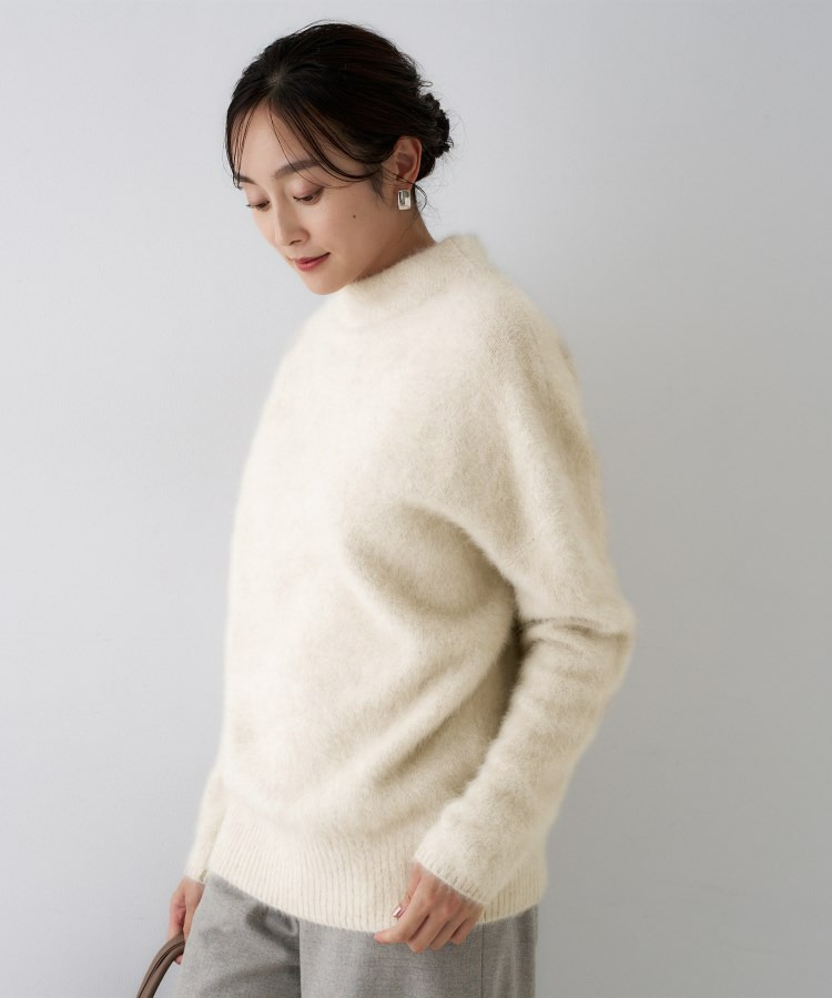 【大人な品格/ふわふわニット】フォックスカシミヤ コクーンニット17