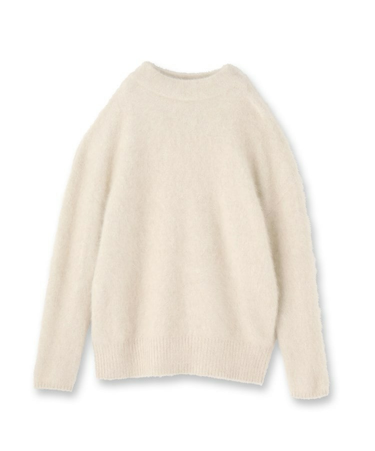 【大人な品格/ふわふわニット】フォックスカシミヤ コクーンニット2