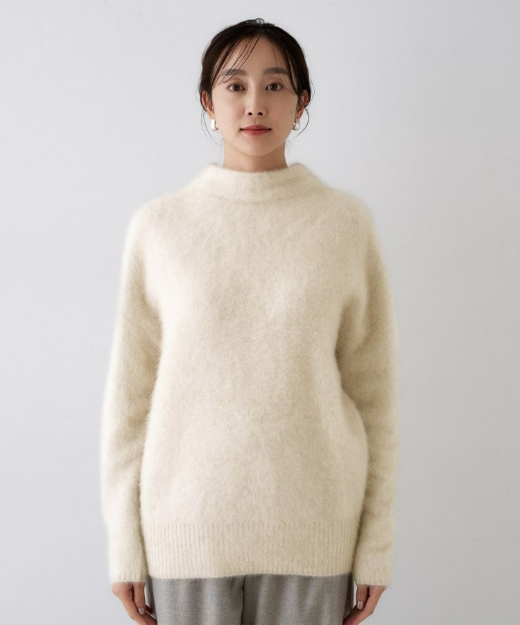 【大人な品格/ふわふわニット】フォックスカシミヤ コクーンニット20