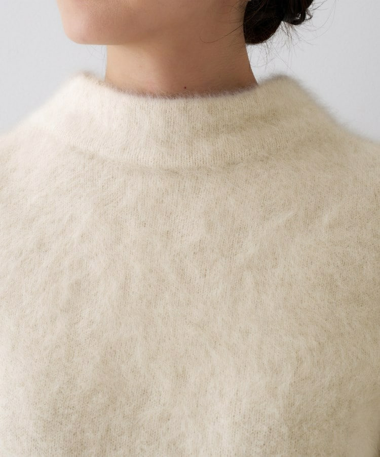【大人な品格/ふわふわニット】フォックスカシミヤ コクーンニット23