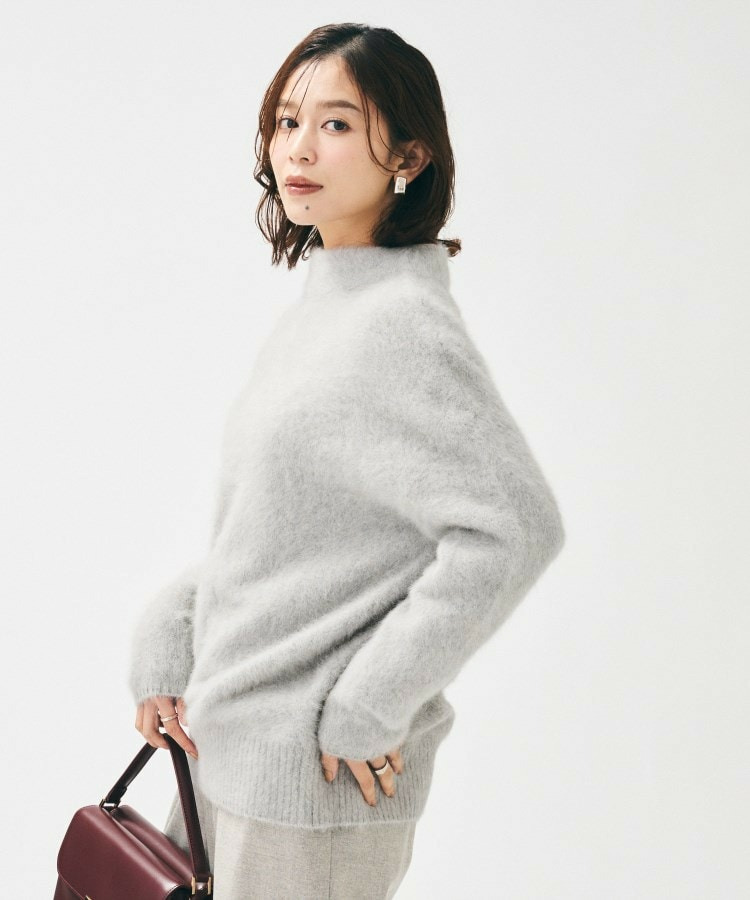 【大人な品格/ふわふわニット】フォックスカシミヤ コクーンニット4