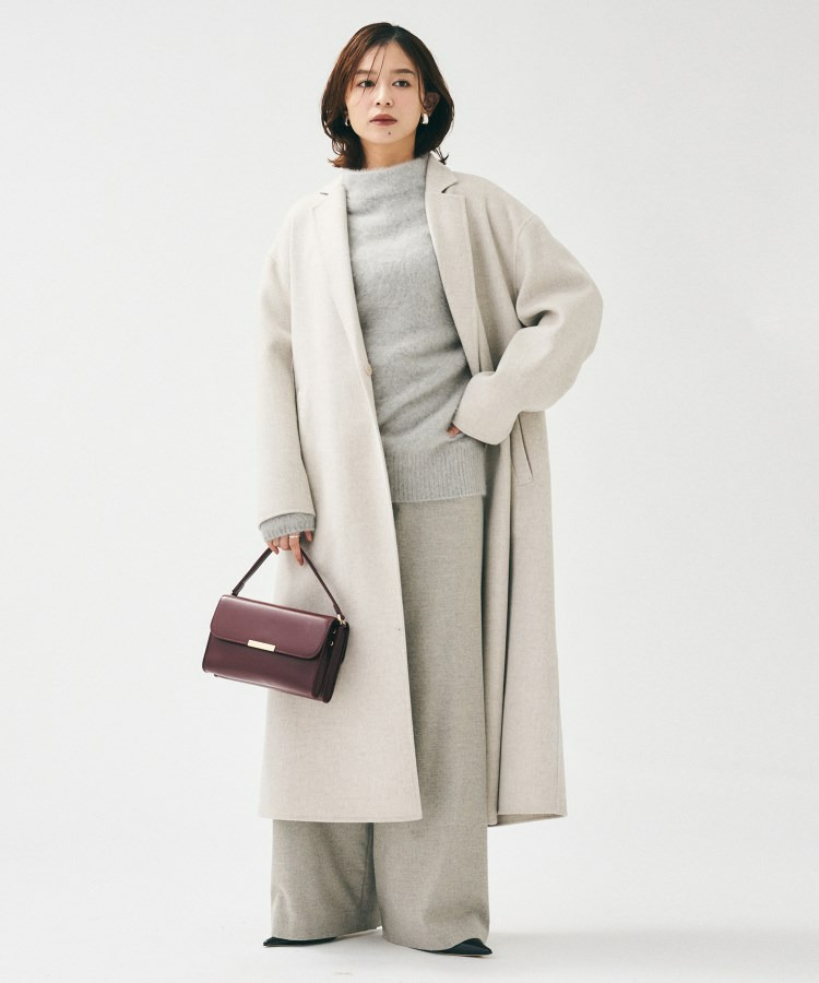 【大人な品格/ふわふわニット】フォックスカシミヤ コクーンニット5