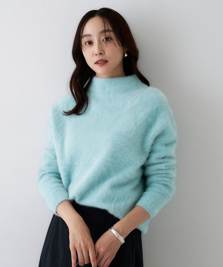 【大人な品格/ふわふわニット】フォックスカシミヤ コクーンニット7