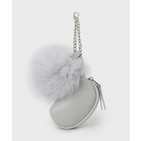 【トレンド／ギフト】ファー＆ポーチチャーム