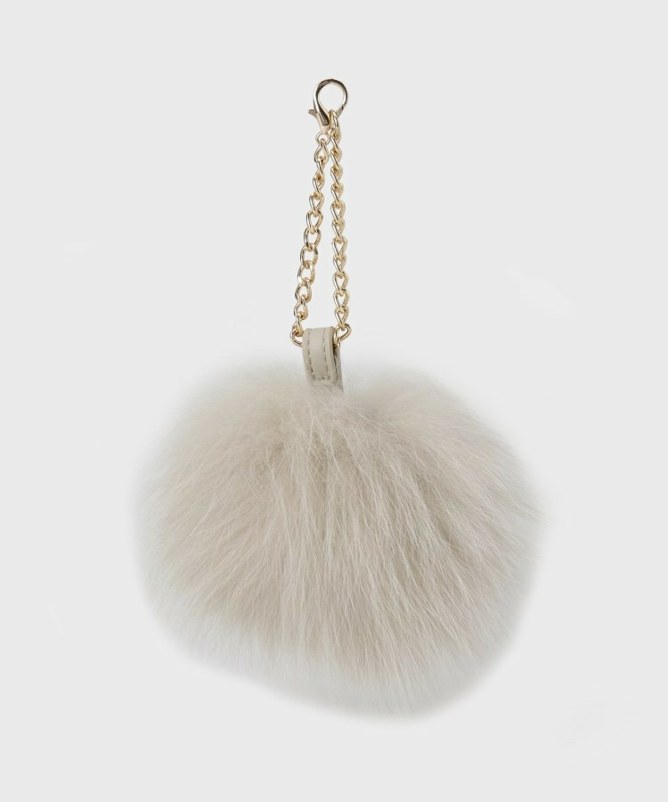 【トレンド/ギフト】ファー&ポーチチャーム8