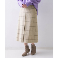 グレンチェックスカート