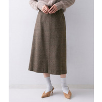 グレンチェックスカート