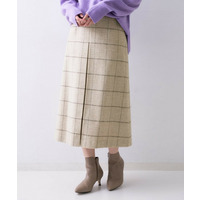 グレンチェックスカート