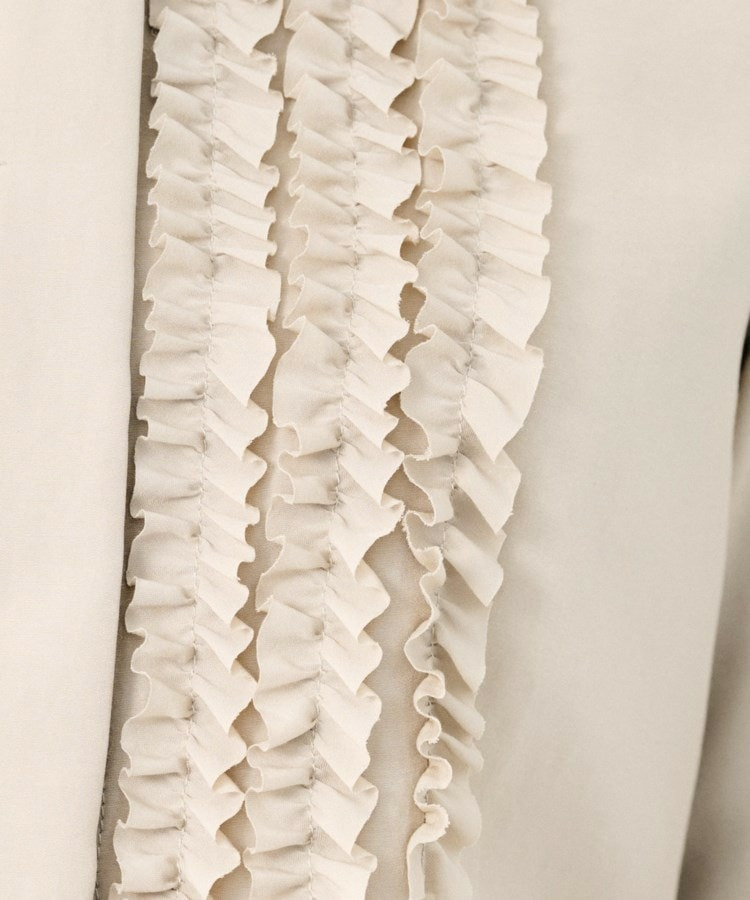 フロントフリルブラウス14