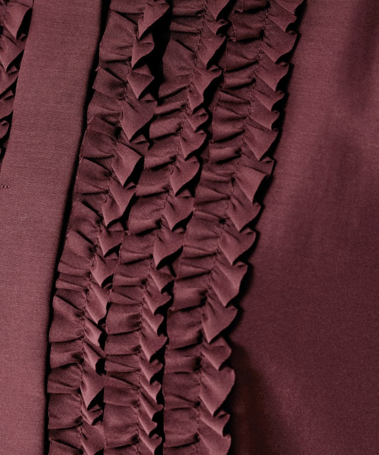 フロントフリルブラウス18