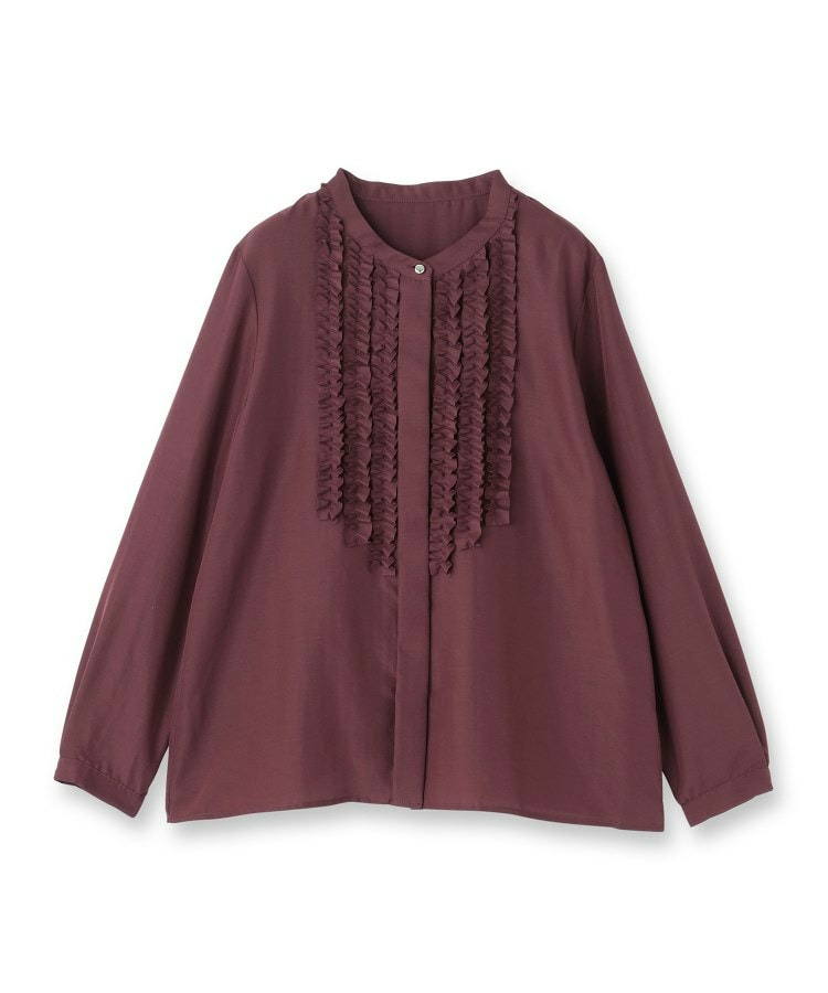 フロントフリルブラウス2