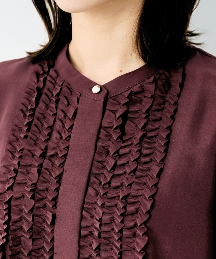 フロントフリルブラウス22