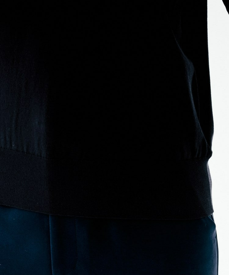 【洗える/カジュアルフォーマル】2WAYレース襟ニットプルオーバー23