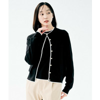 【アンサンブル可/洗える】ウォームスパン カーディガン