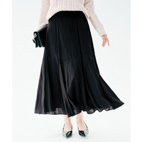 【洗える/セレモニーにも/後ろウエストゴム】ロングスカート