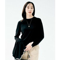 【アンサンブル可/洗える】ウォームスパンニット