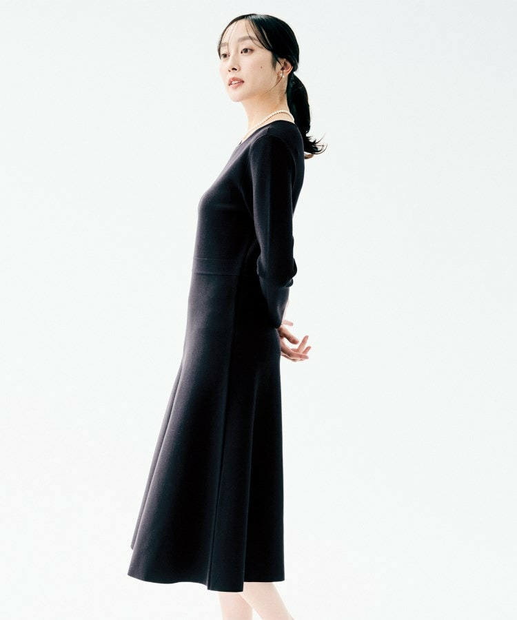 【洗える/ストレッチ性/フォーマル】ニットワンピース4