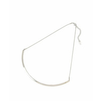 【追加/ステンレス】カーヴィプレートショートネックレス