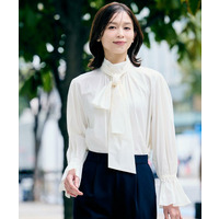 2WAYボウタイブラウス
