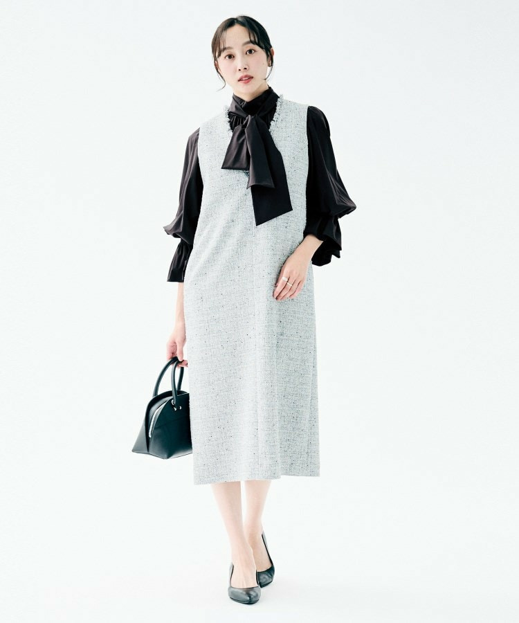 2WAYボウタイブラウス11