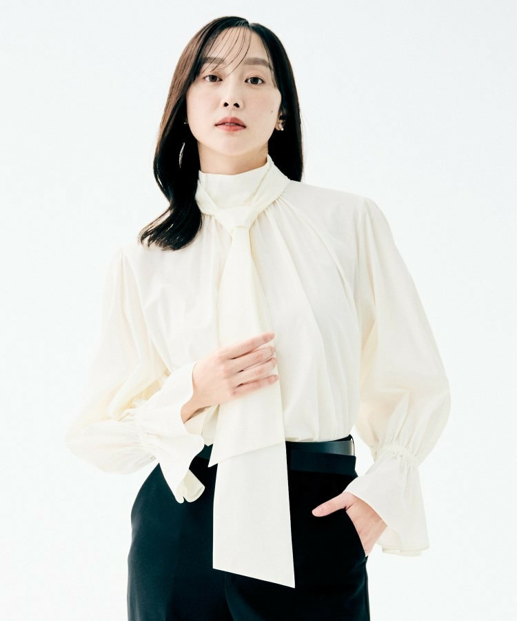 2WAYボウタイブラウス3