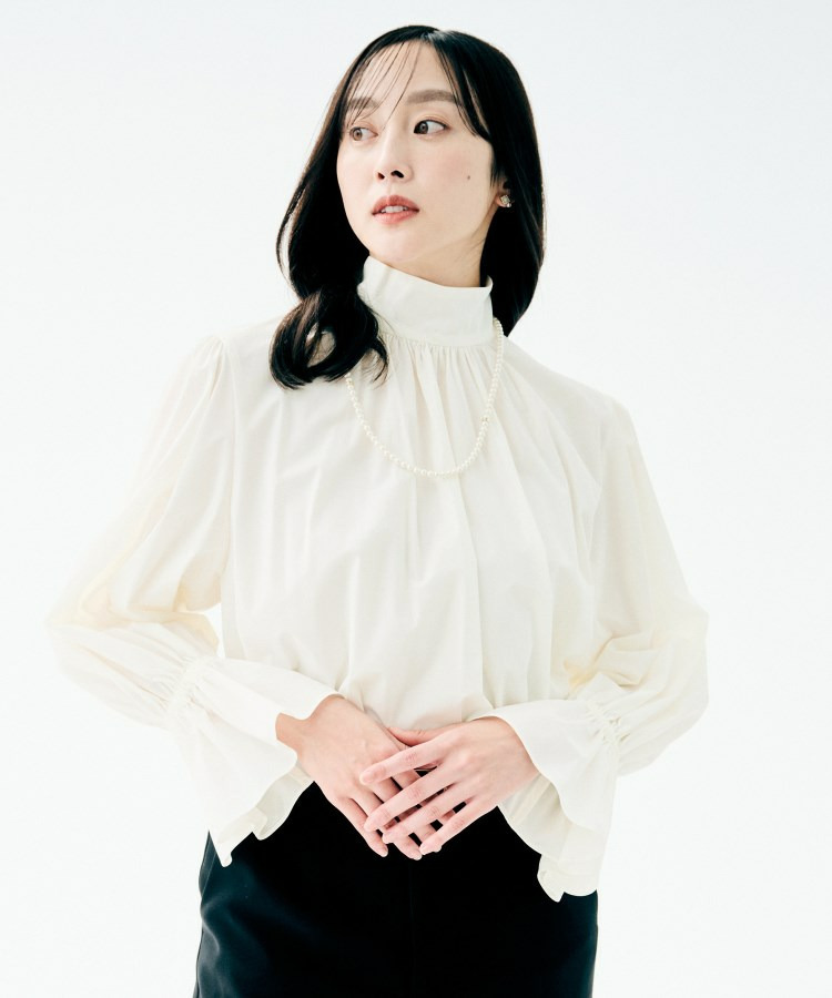 2WAYボウタイブラウス6