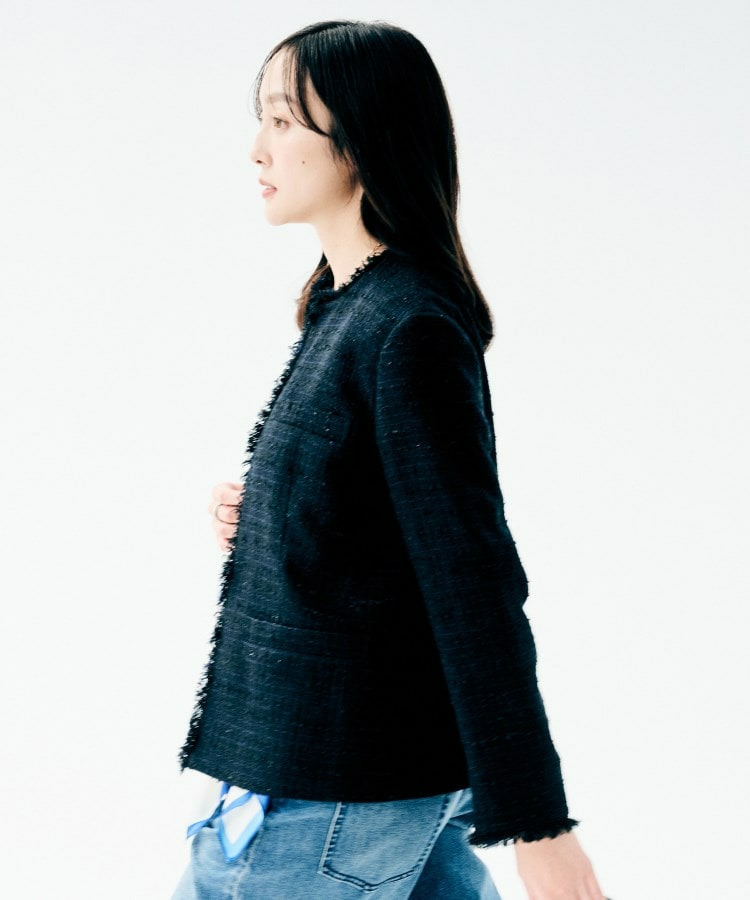 ファンシーツイード ジャケット14