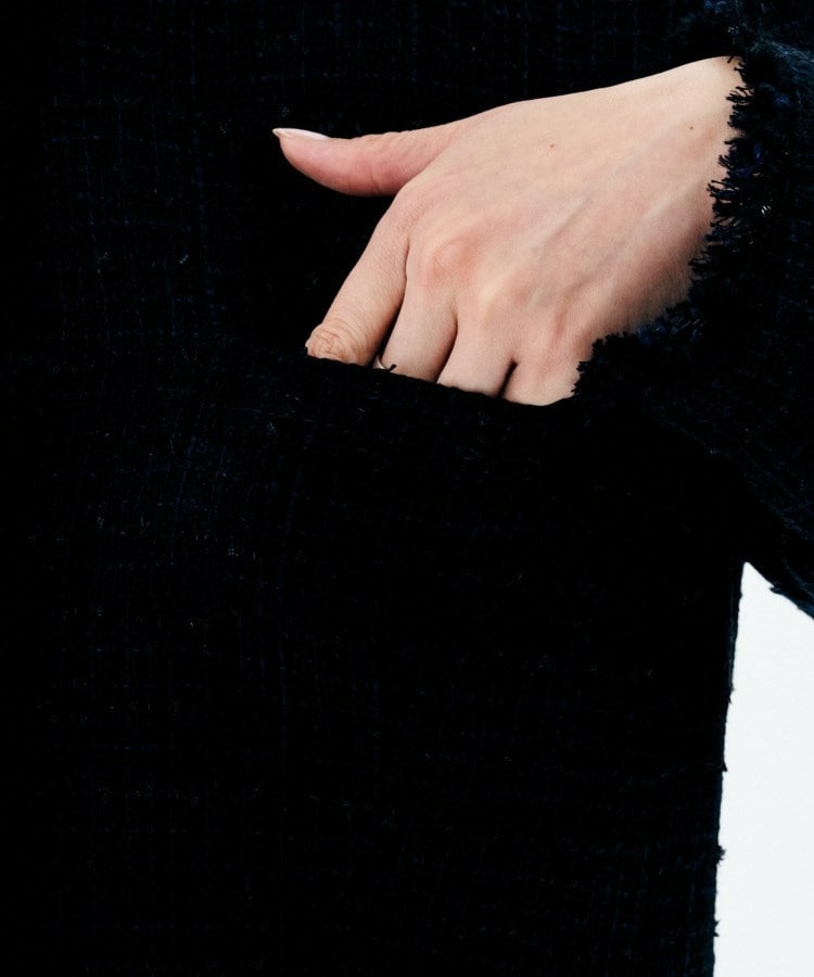 ファンシーツイード ジャケット22