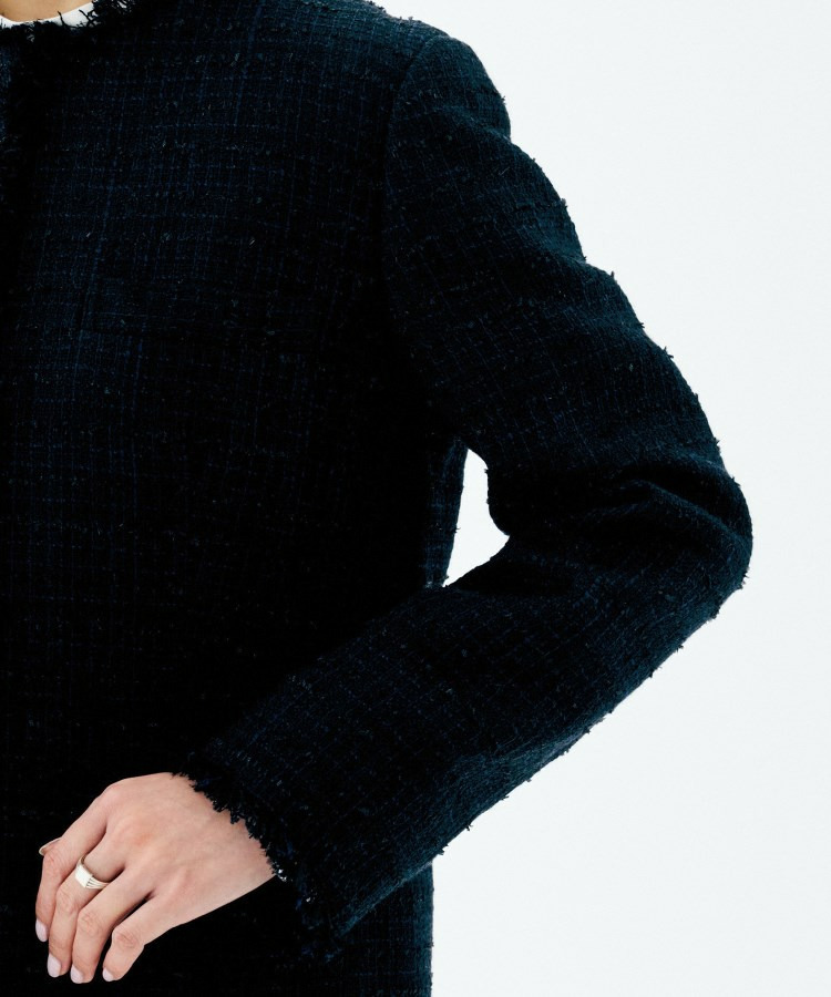 ファンシーツイード ジャケット23