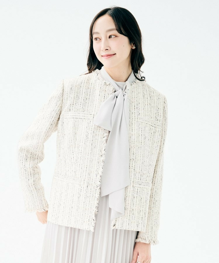 ファンシーツイード ジャケット3