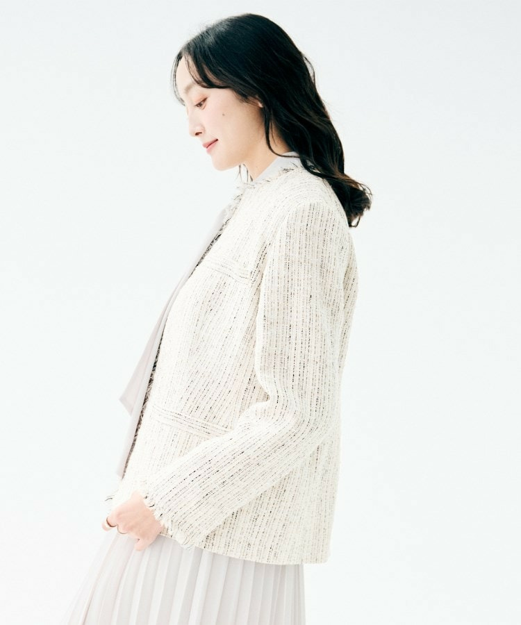 ファンシーツイード ジャケット4