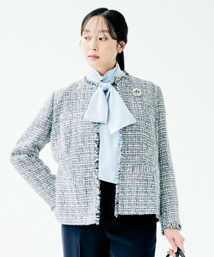 ファンシーツイード ジャケット9