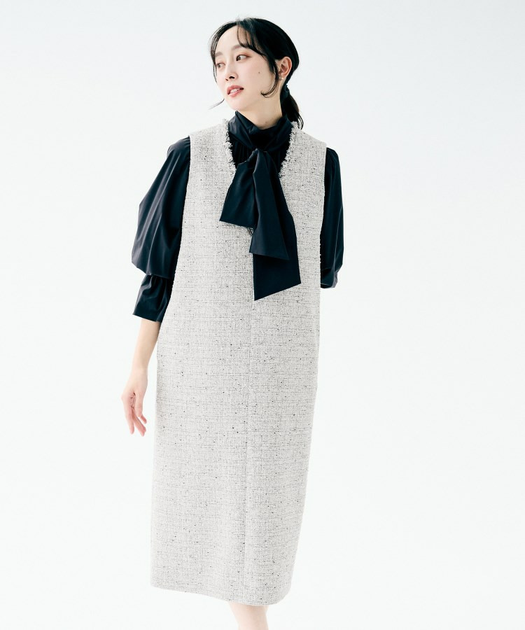 ツイード ジャンパースカート