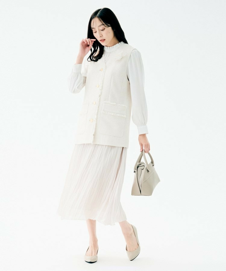 ハイネックフリル ブラウス5