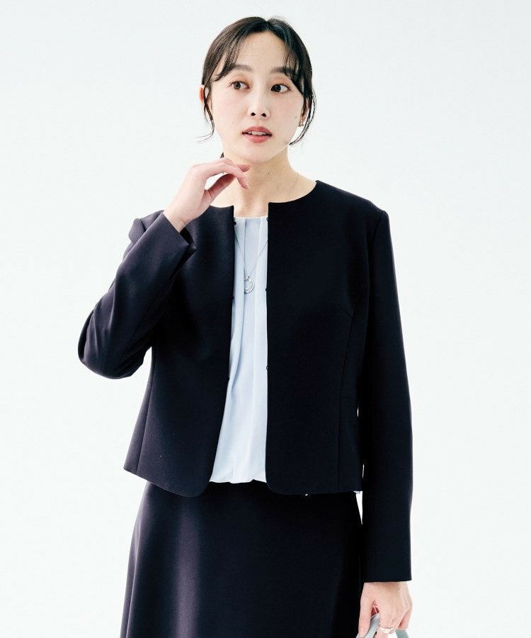 ノーカラージャケット16