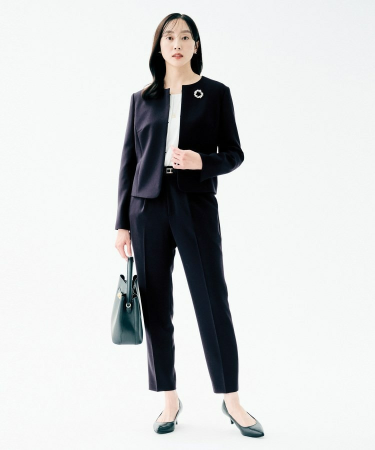 ノーカラージャケット21