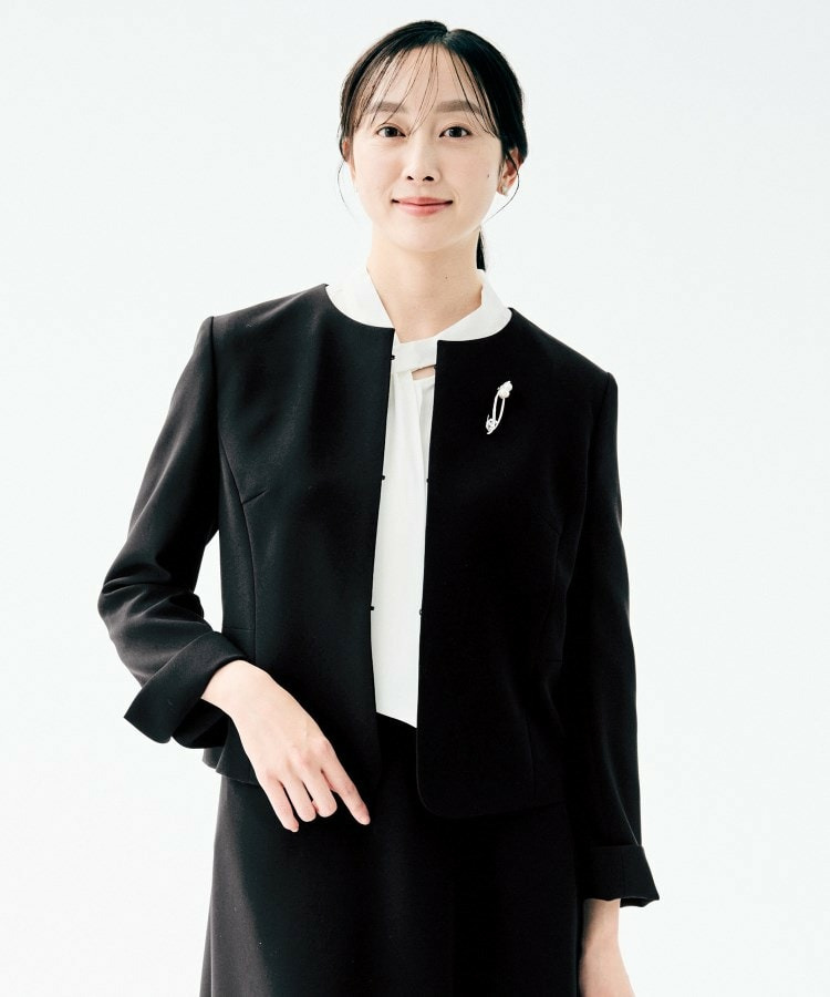 ノーカラージャケット3