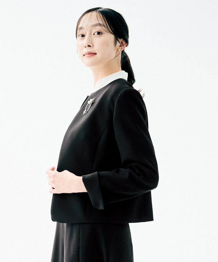 ノーカラージャケット4