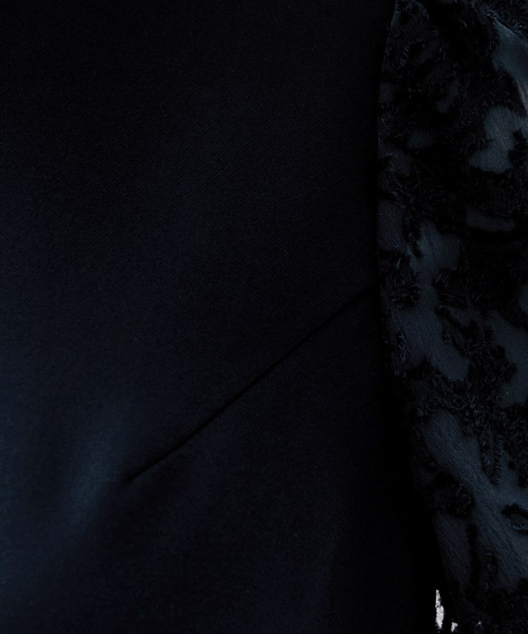 カットジャカードスリーブ ワンピース10