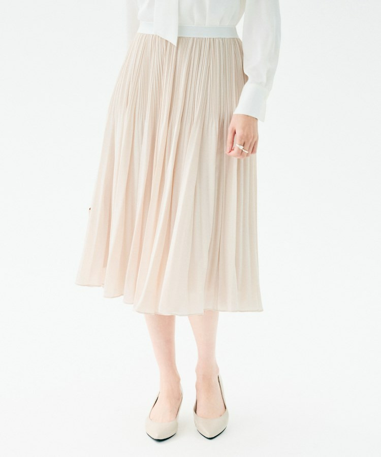 デシン プリーツスカート1