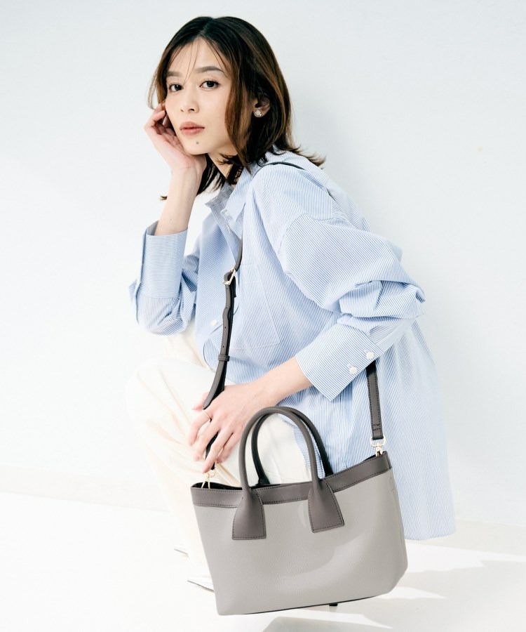 バイカラートート14